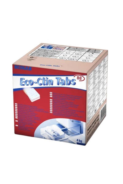 Ecoclın Tabs Endüstriyel Bulaşık Makinesi Tableti (200 Adet x 20 gr = 4000 gr)