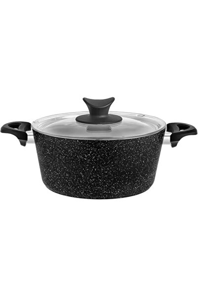 AyrStore Tac-3455 Mastercook 7 Piece Granite Cookware Set, Black