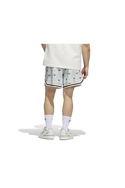 adidas Hyc Aop Short Unisex Casual Shorts Jc5973 Gray