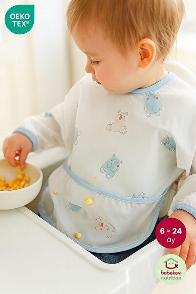 Bebekevi مريلة طعام تافيتا مقاومة للماء