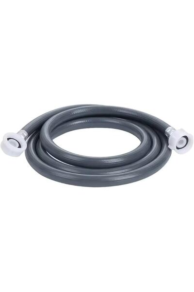 Duravel Universal Automatic Drum Cold Water Pipe Flexible 90 Degree Bend Inlet Hose, 3M, 3/4 inch Co