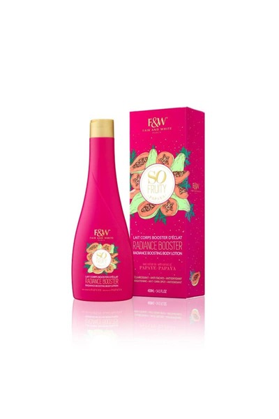 Fair and White Radiance Boosting Body Lotion | So Fruity Papaya