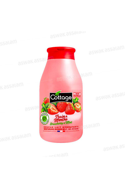 Cottage كوتاج جل استحمام انتعاش فراولة ونعناع