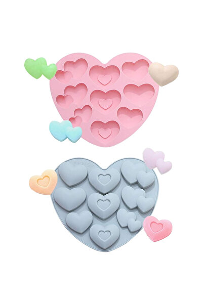 TT Tahtakale Toptancıları قالب سيليكون مملوء بالكب كيك والشوكولاتة، قالب صابو...