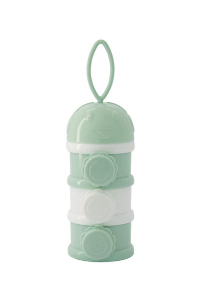 Kikka Boo Recipient pentru lapte praf KikkaBoo Milk Powder Mint,3 compartimen...