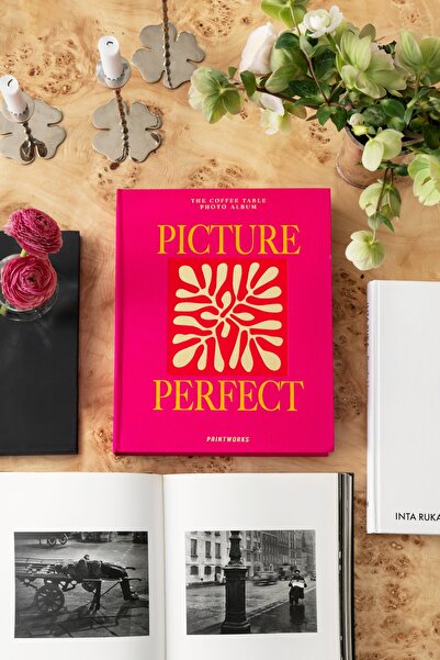 PRINTWORKS Photo Album Dark Pink - Picture Perfect