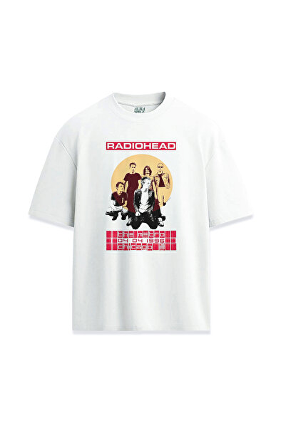 Darkia تي شيرت مطبوع بتصميم خاص من Radiohead