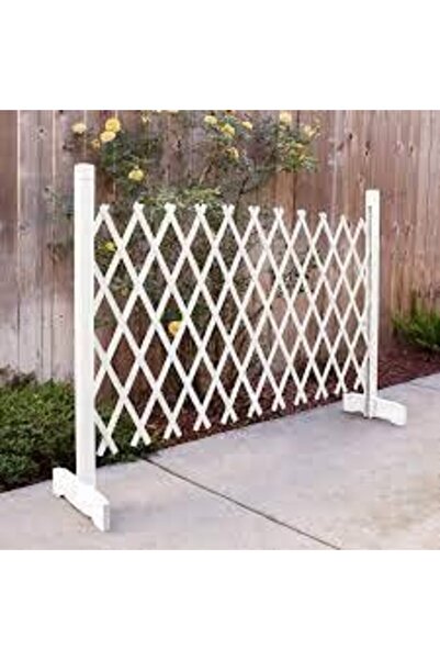 genric سياج خشبي قائم بذاته من FFD، سياج حديقة خشبي محمول قابل للتمدد بطول 12...