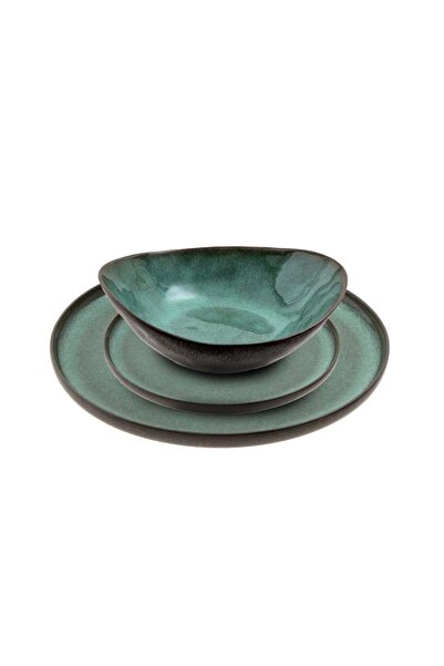 Jumbo Montane Green 6 Kişilik 18 Parça Yemek Takımı