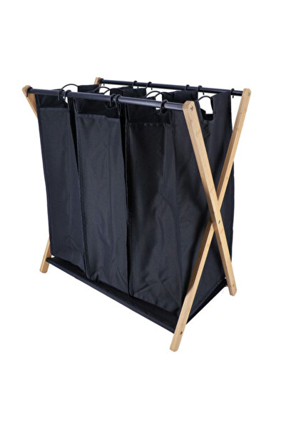 Tendance سلة غسيل قابلة للإزالة بثلاث حجرات سعة 102 لتر