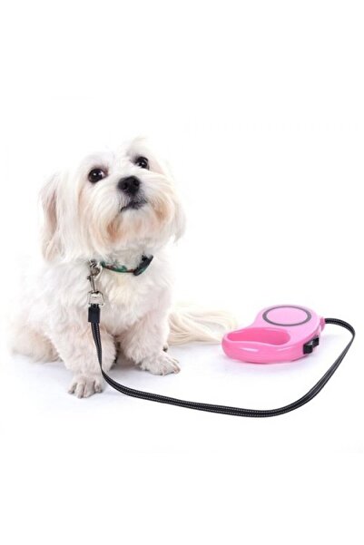 Abacishoping Köpek Gezdirme Tasması 3 Metre Otomatik Uzayan Tutma Saplı