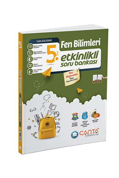 Çanta Yayınları 2025-2026 5. Sınıf Fen Bilimleri Etkinlikli Tamamı Video Çözü...