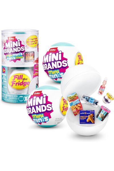 Zuru Mini Brands Fill The Fridge Mini Minis Series 1 by ZURU, Collectible Miniature Toy