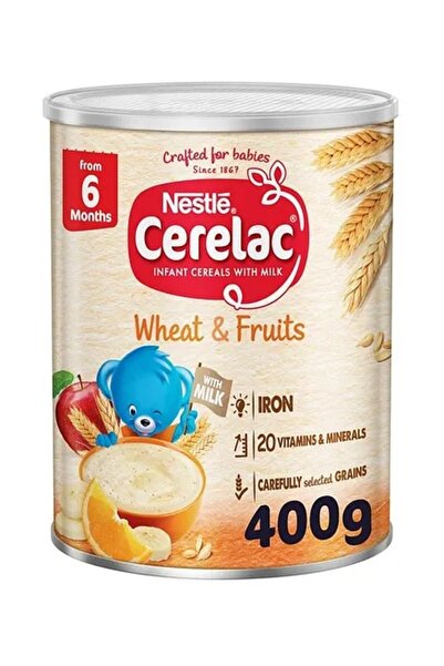 M.C MC Cereal Wheat & Fruits with Milk 400g
