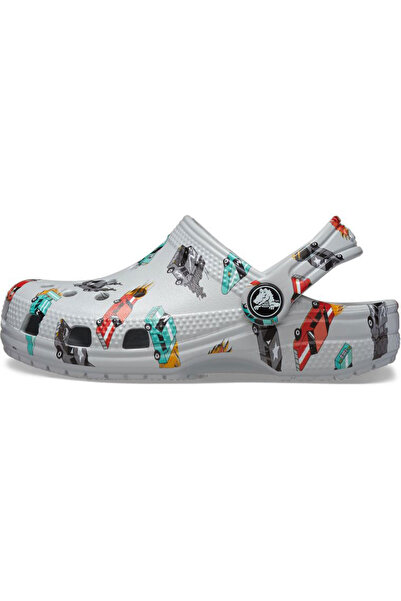 Crocs Classic Race Cars Graphic Cg T Çocuk Gri Terlik 210992-1NN
