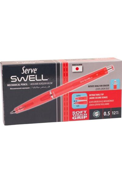 Herlitz CREION MECANIC SWELL, 0.5 MM, CORP ROSU FLUORESCEN