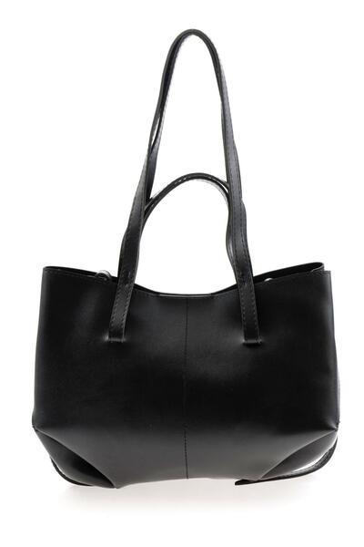 Bambi Siyah Kadın Omuz Çantası C06486250209