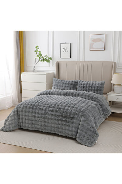 Bottega Home Loria Pelüş Yatak Örtüsü