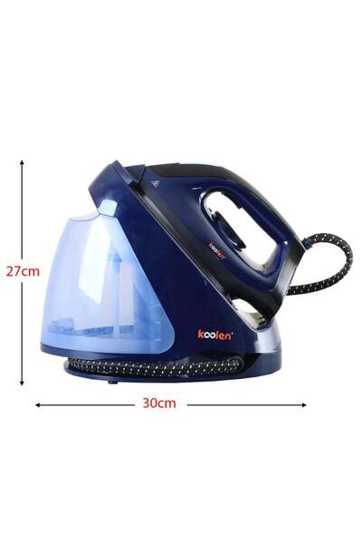 Koolen Steam Iron 2200W 1.2L - Black & Blue