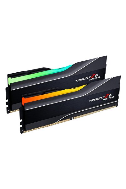 G Skill G.Skill Trident Z5 Neo RGB F5-6000J3444F64GX2-TZ5NR 128GB (2x64GB) DDR5 6000MHz CL34 Masaüstü Bellek