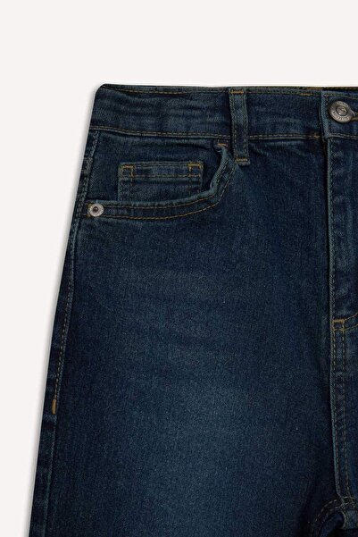 DeFacto Boy's Straight Fit Straight Leg Jean Trousers F0455A825Au