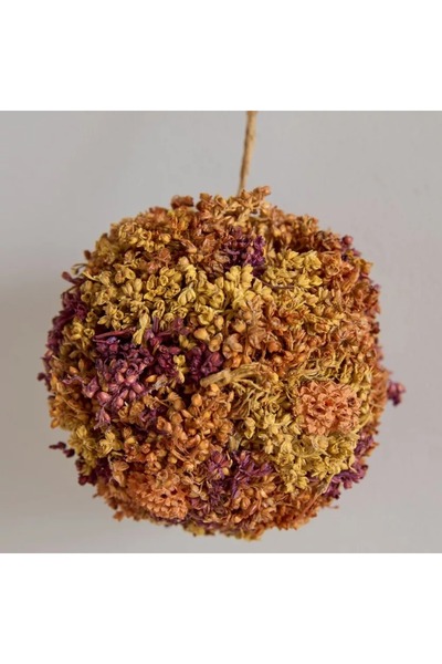 Home Box Caven Autumn Arrangement Hanging Ball - 9x9x19.5 cm