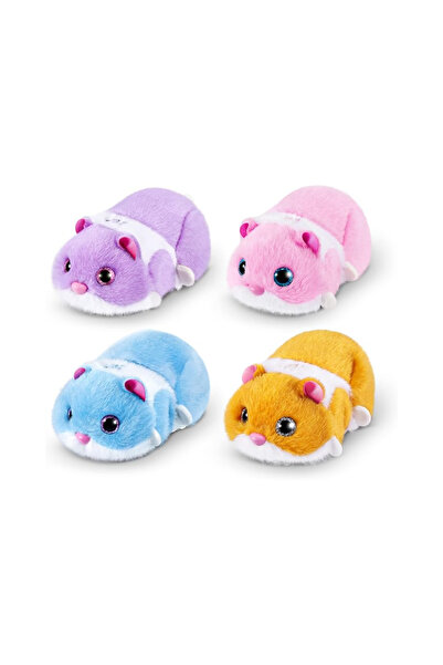 Zuru Pets Alive Hamstermania Capsule – Interactive Running Hamster Toy with Sounds (9543GQ1)