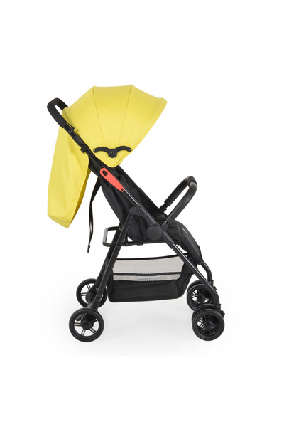 Moni Capri Yellow Sports Stroller, Adjustable Backrest with Sleeping Position, Baby Carrier