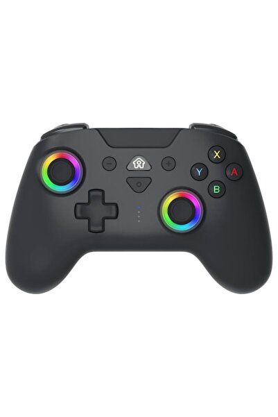 OEM Παιχνίδι ασύρματης σύνδεσης NSW, negru/alb, cu LED-uri, vibratii si sensor giroscopic