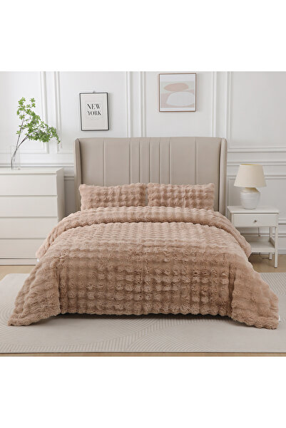 Bottega Home Loria Pelüş Yatak Örtüsü