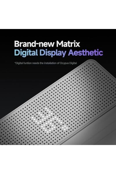 Generic مبرد هواء وحدة المعالجة المركزية Ocypus Iota A40، مبرد وحدة المعالجة المركزية أحادي البرج مع شاشة رقمية، 4 أنابيب حرارية، صامت 12