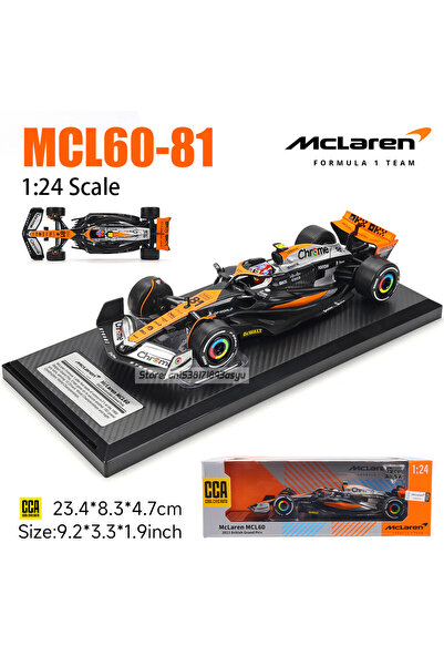 Choice3 1-24 MCL60-81 ZS CCA MSZ 1:24 New McLaren F1 Team 2023 MCL60 4# Lando...