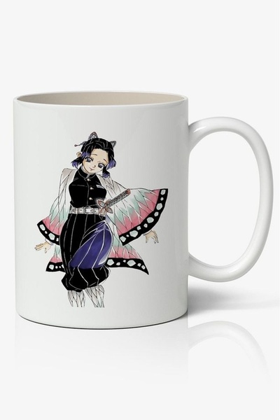 Toyaso Demon Slayer Koyoharu Gotouge Anime Themed White Mug Cup Gift for Lover Friend