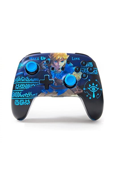 Powera Enhanced Wireless Controller for Nintendo Switch, RGB Lighting, Mappable Buttons, Galaxy Colo