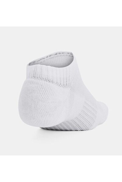 Under Armour Unisex Ua Tc 3 Pack No Show Socks 1386313-100