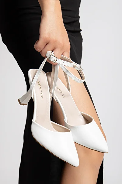 Genetti Ankle Strap 9 cm Thin Heeled Women's Evening Dress Shoes