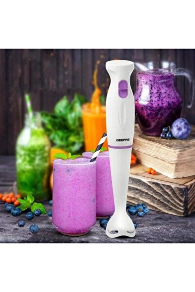 Geepas خلاط يدوي - سرعتان، 200 واط، أبيض