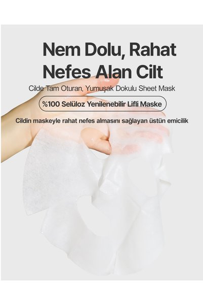 byeolee Single 1 Piece Cica Complex Containing Soothing Moisturizing Revitalizing Korean Paper Face Mask