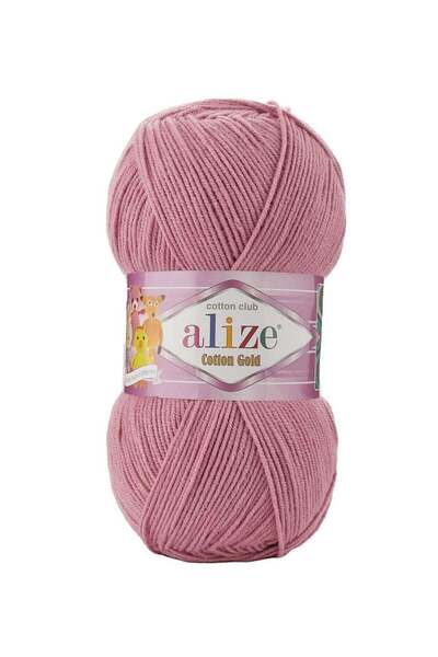 Alize 5 Pieces Cotton Gold 676 Turkey Yarn Set for Crocheting, Knitting, and DIY