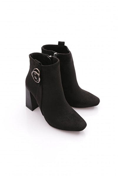 DGN 220 Kadin Aksesuarli Topuklu Bot