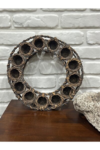 çiçek rengi dekor زخرفة الباب الخوص ونبات الصبار