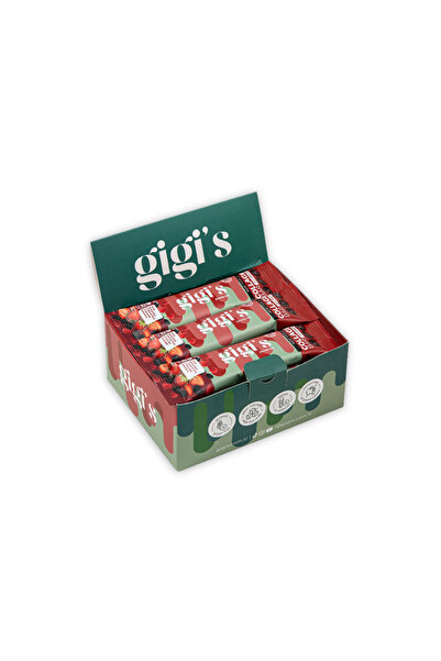 Gigis Food مجموعة من 12 قطعة من ألواح بروتين الكولاجين بفواكه الغابة