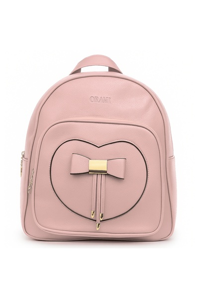 ORAMI LADIES BACK PACK WITH ADJUSTABLE SHOULDER STRAP PU LEATHER