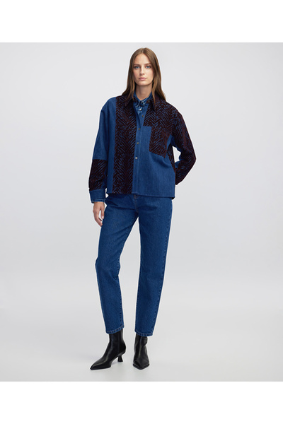 İpekyol Denim Mix Shirt