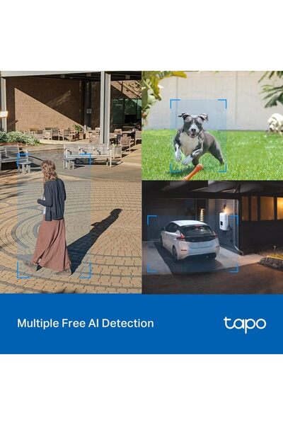 TP-LINK Tapo 2K 4MP Pan/Tilt Security Wi-Fi CCTV Camera|360° Rotational View