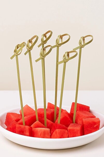 KAFEM Düğümlü Kürdan 120 mm 100 Adet Adet