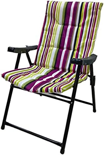 GO2CAMPS Foldable Camping Chair Cushion | Beach Chair Lightweight | Camping Chair With Cushion | Ara
