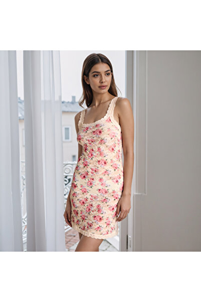 FAV Floral Print Lace Camisole