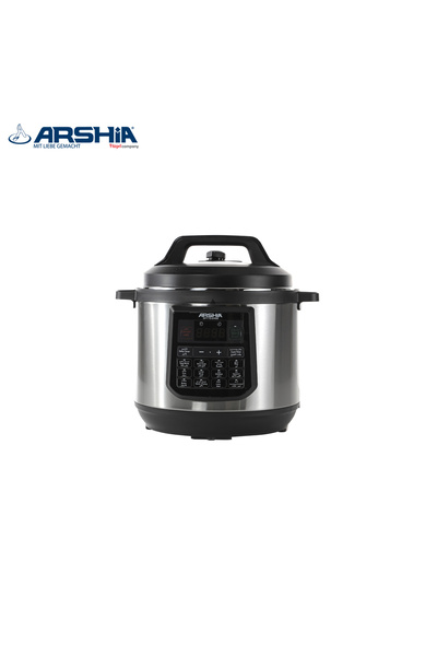 Arshia Arshia Digital Pressure Cooker - 8 Liter Capacity - Multi-Functional with Fast and Safe Cooking
