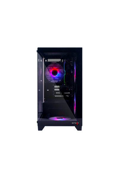 SPEARPC Spear Gaming PC i5-14400F, RTX 5050 8GB, 16GB DDR5, 1TB SSD, 600W, ARGB 4 Fans, Win 11 Pro